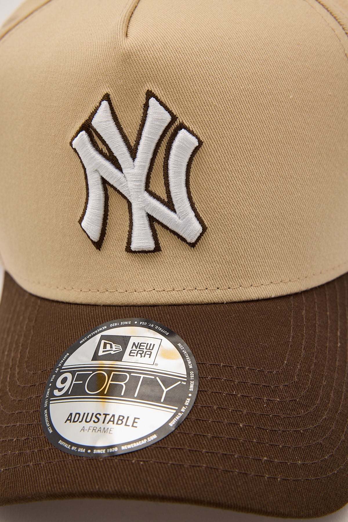 New Era 9Forty Aframe NY Yankees Walnut/Camel