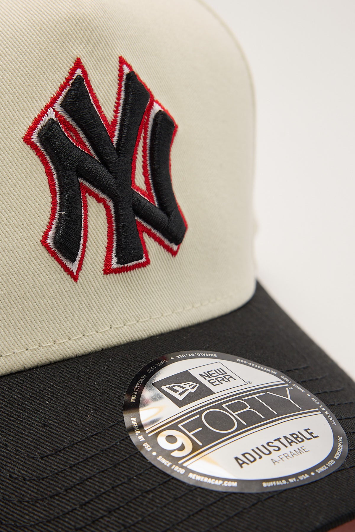 New Era 9Forty Aframe NY Yankees White/Black