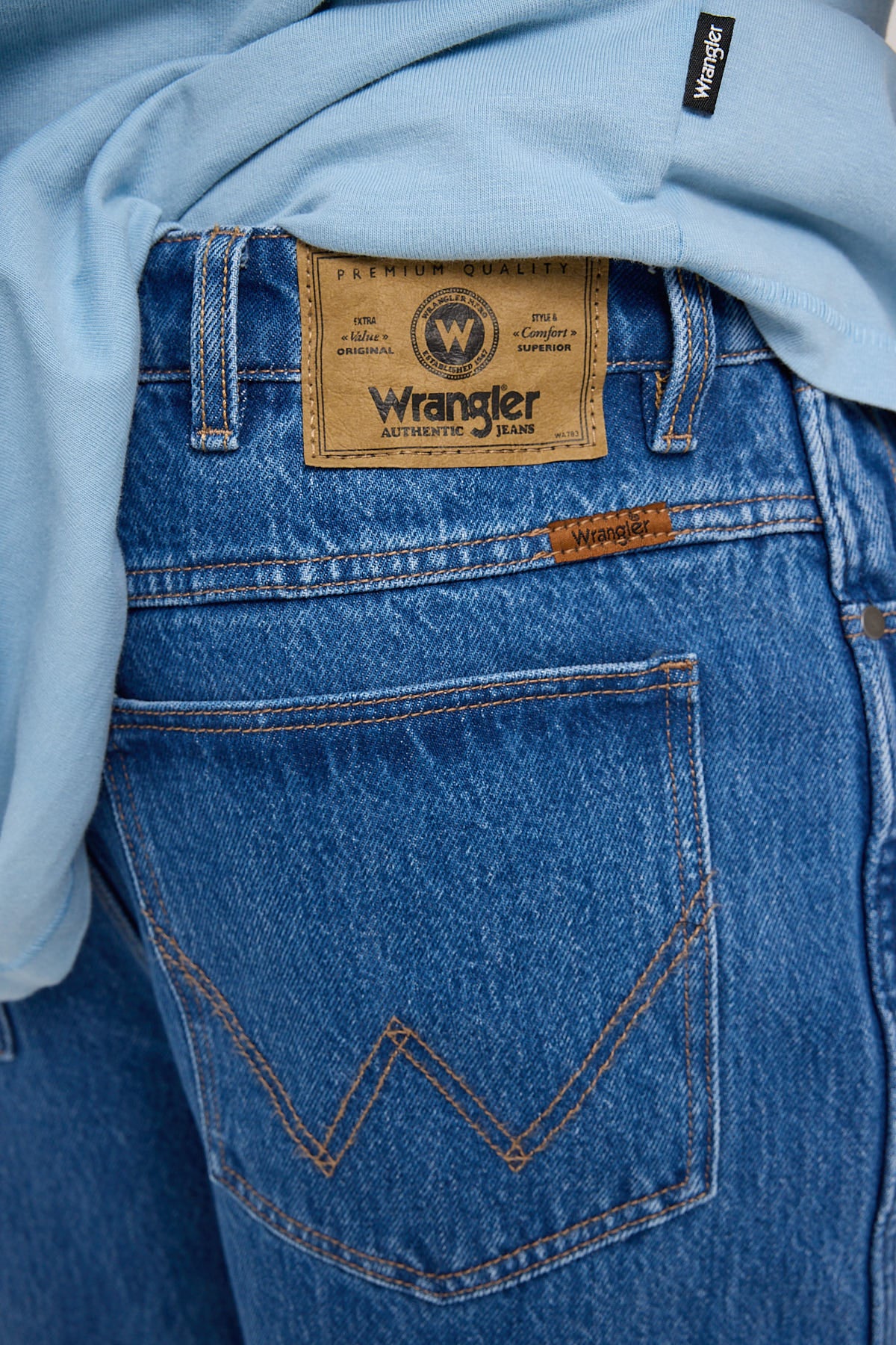 Wrangler Slacker Jean Lush Blue