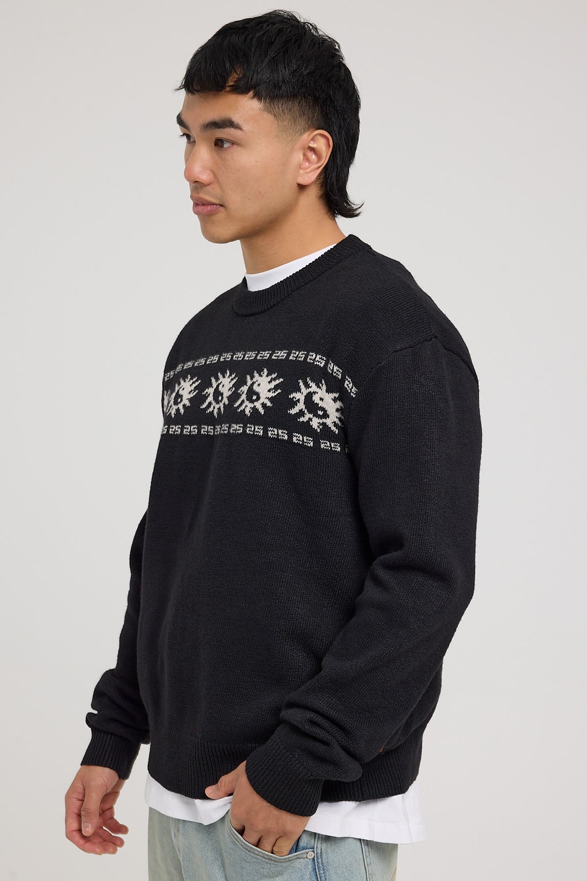 Wrangler Sun Yang Slouch Knit Dark Slate