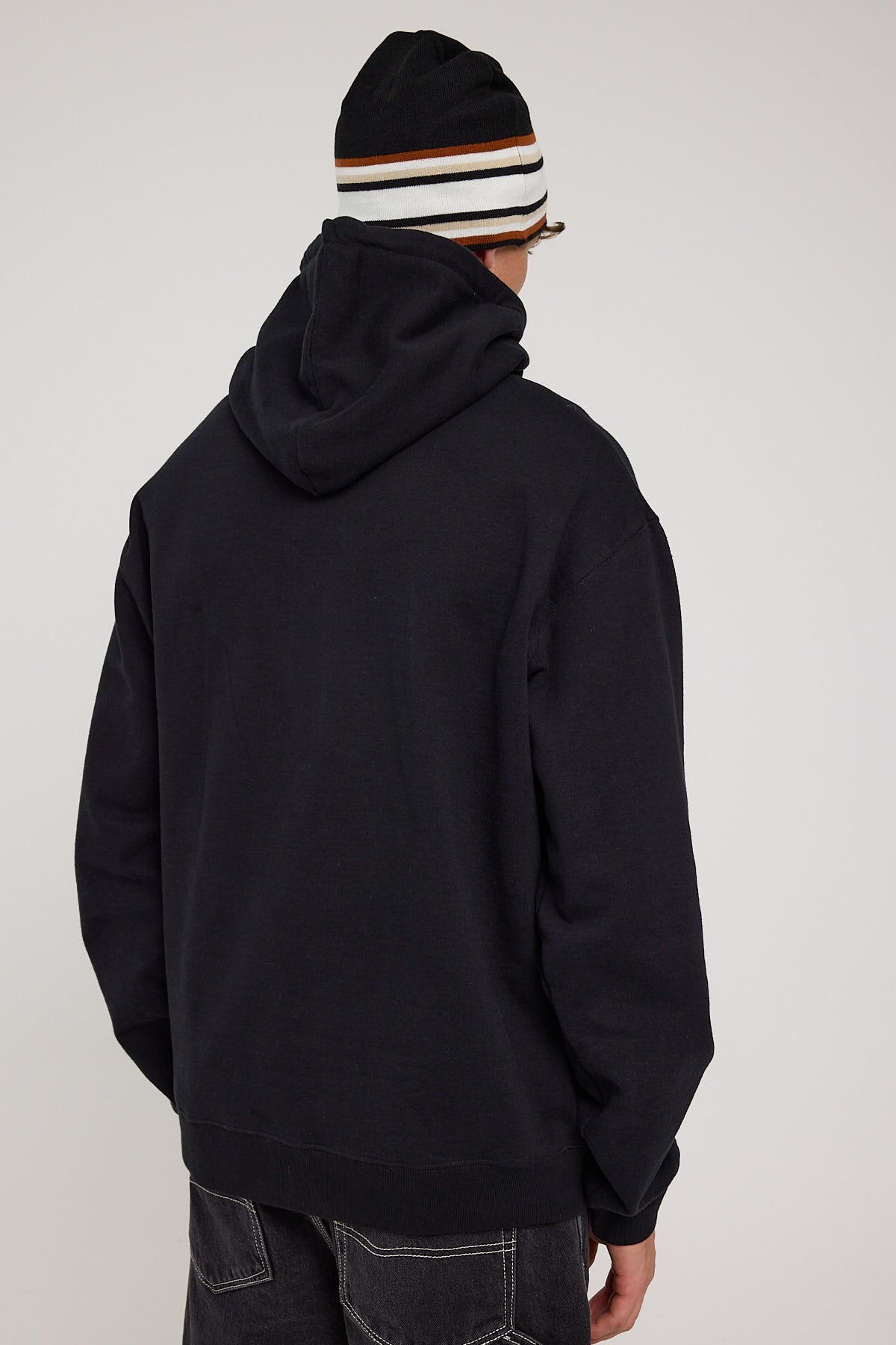 Xlarge Banana Hood Solid Black