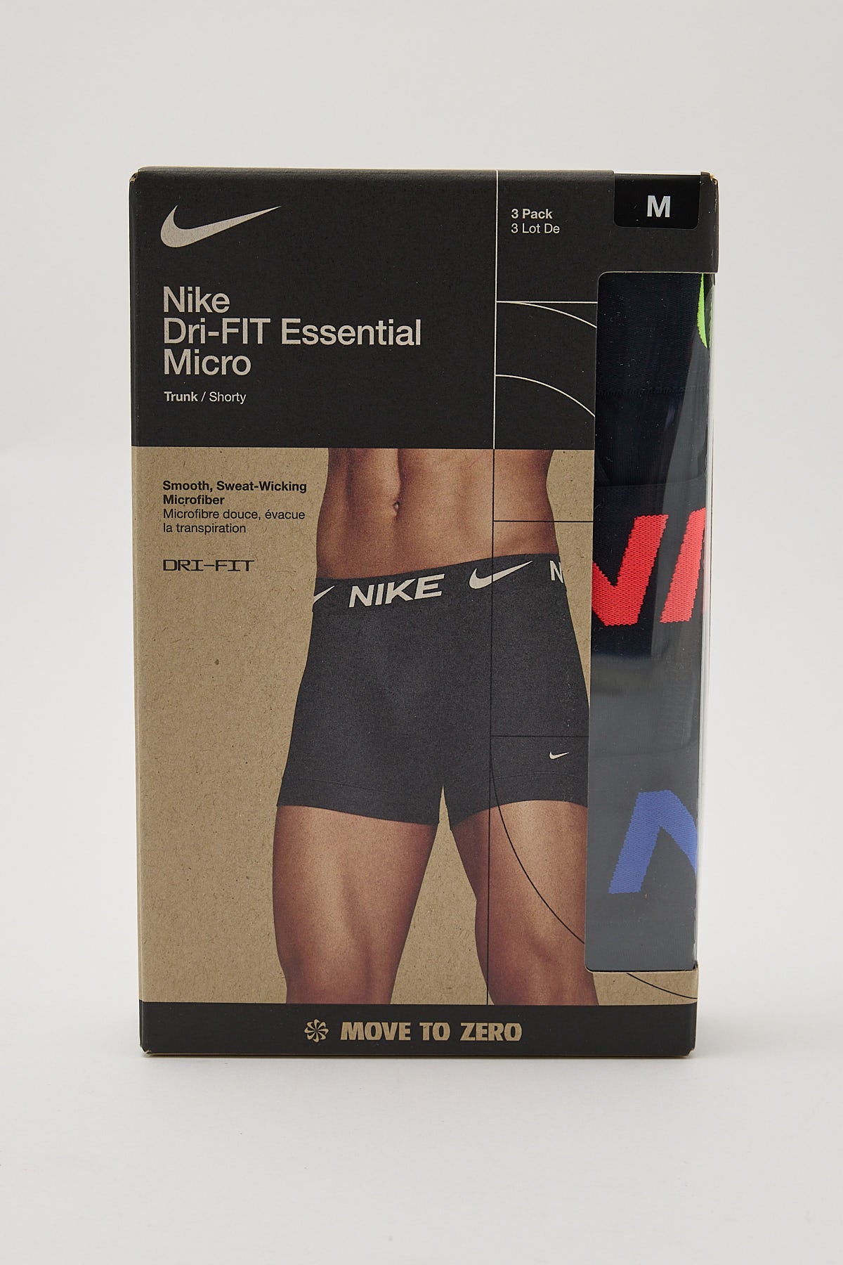 Nike Underwear Essential Micro Trunk 3 pk Black