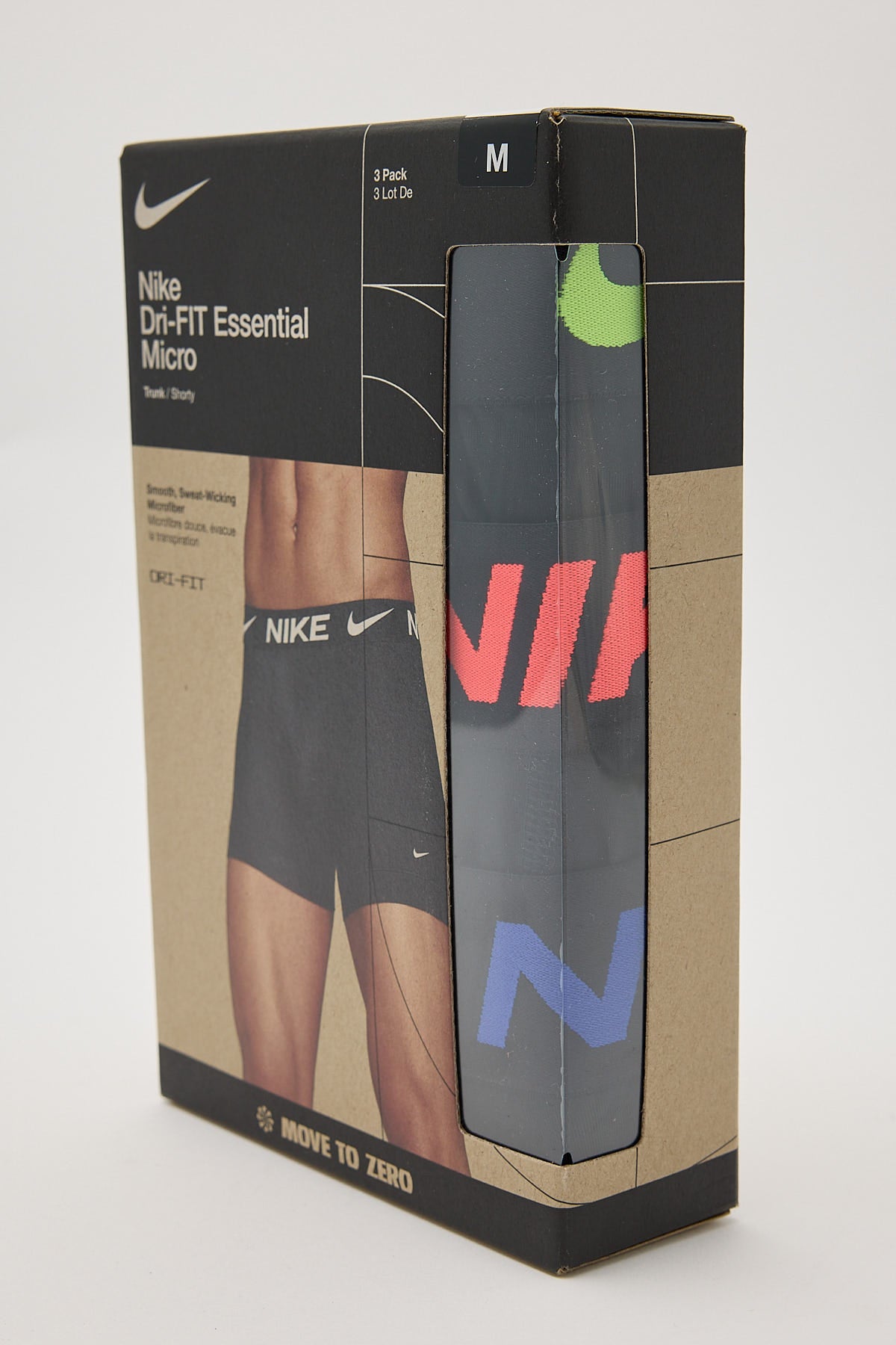 Nike Underwear Essential Micro Trunk 3 pk Black