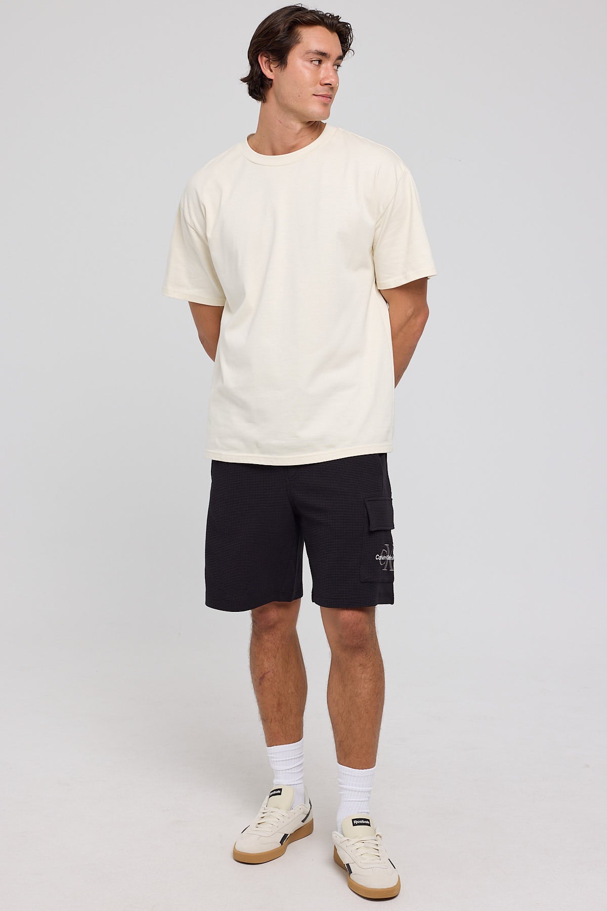 Calvin Klein City Grid Hwk Short Black