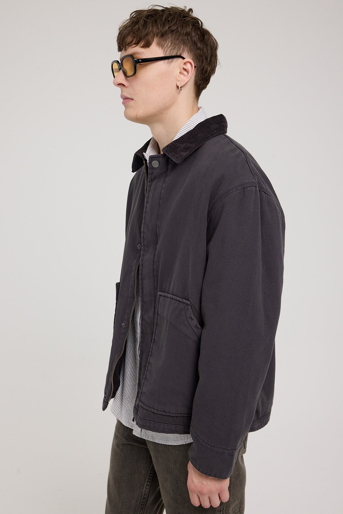 Thrills Thrills Union Jacket Dark Charcoal