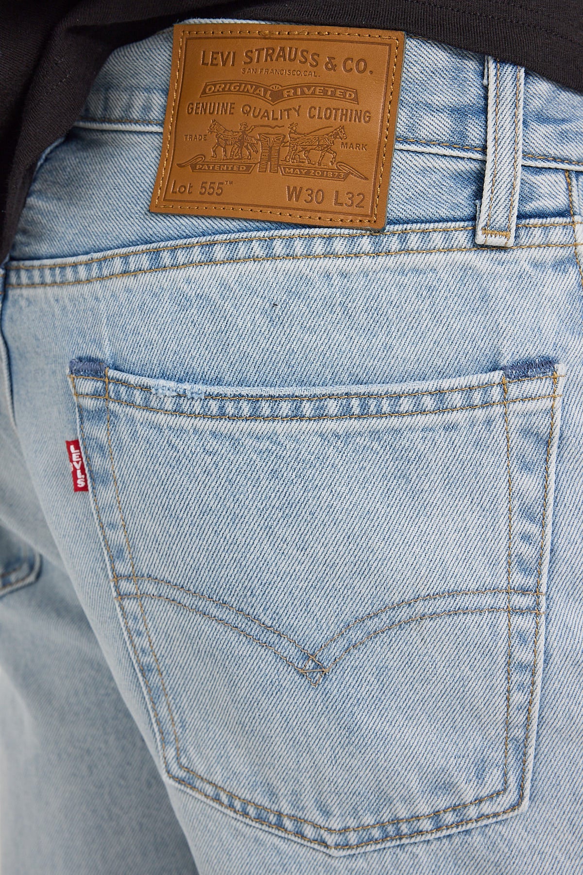 Levi's 555 Relaxed Straight Baby Blue Essentials