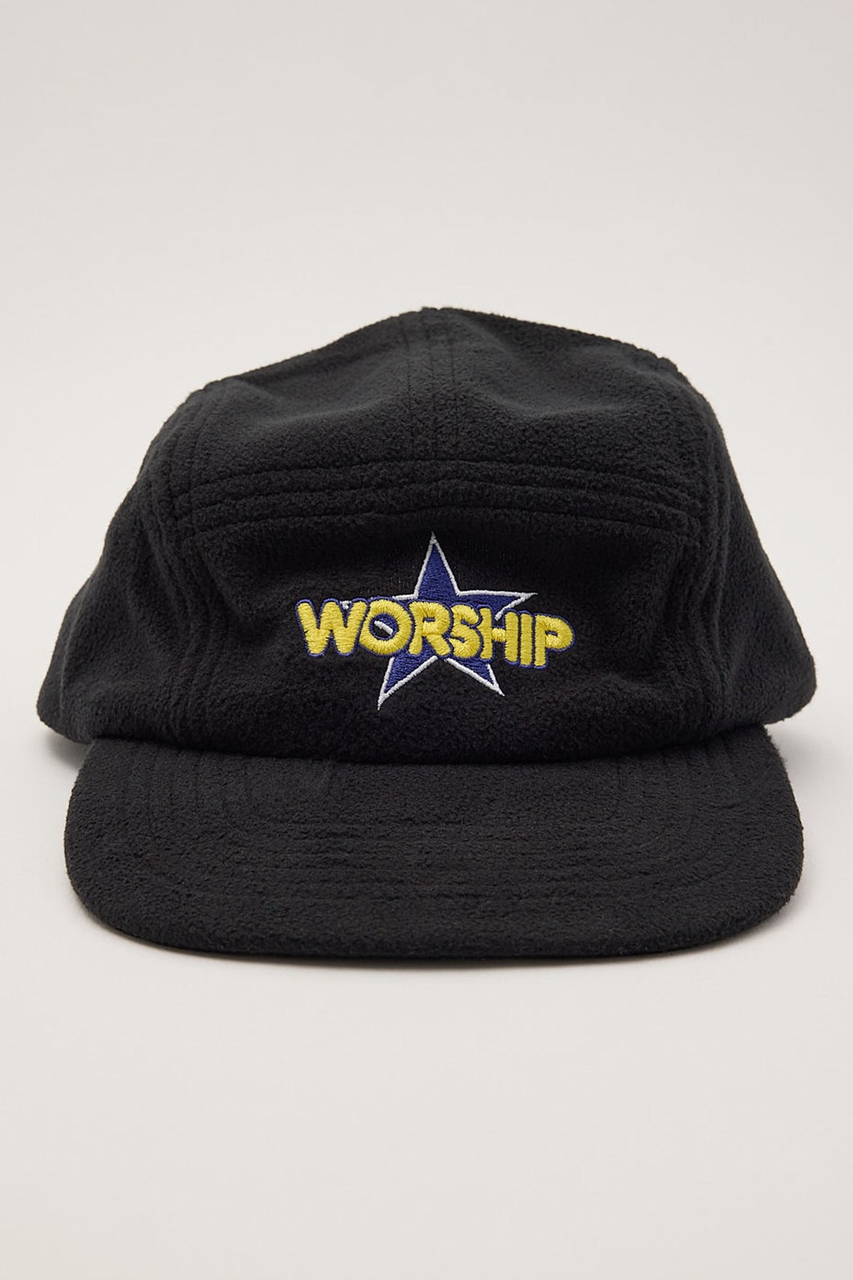 Worship Margarine Polar Fleece Cap Black