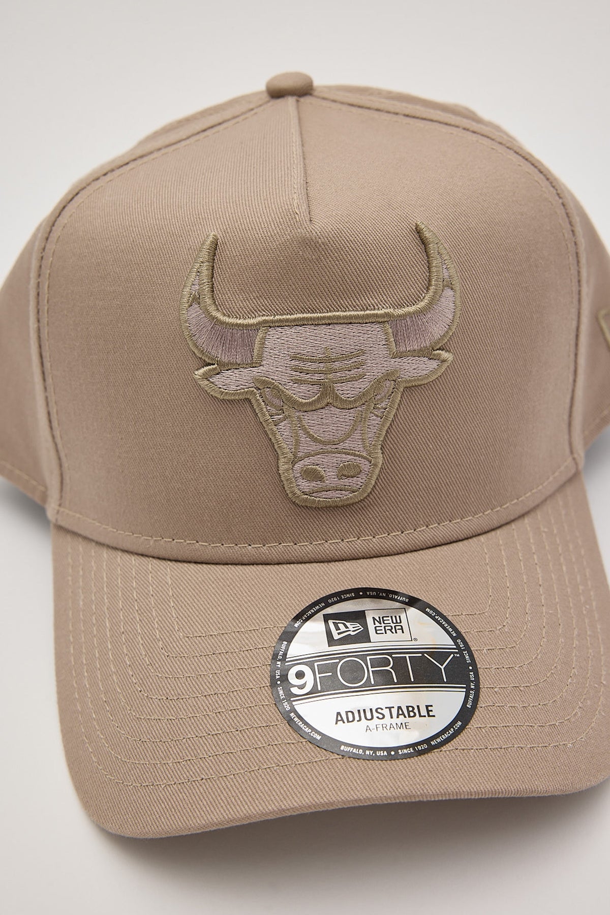 New Era 9Forty Aframe Bulls Ash Brown