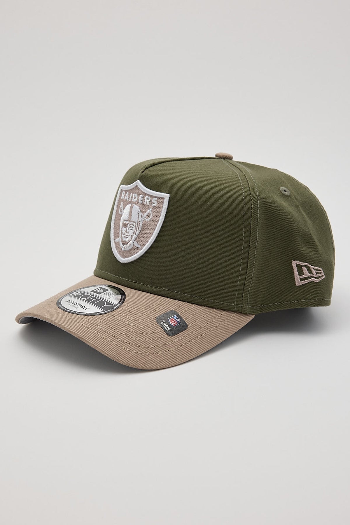 New Era 9Forty Aframe Raiders New Olive/Ash Brown