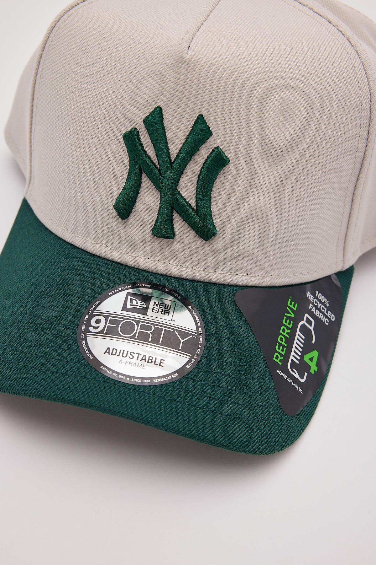 New Era 9Forty Aframe NY Yankees White/Green