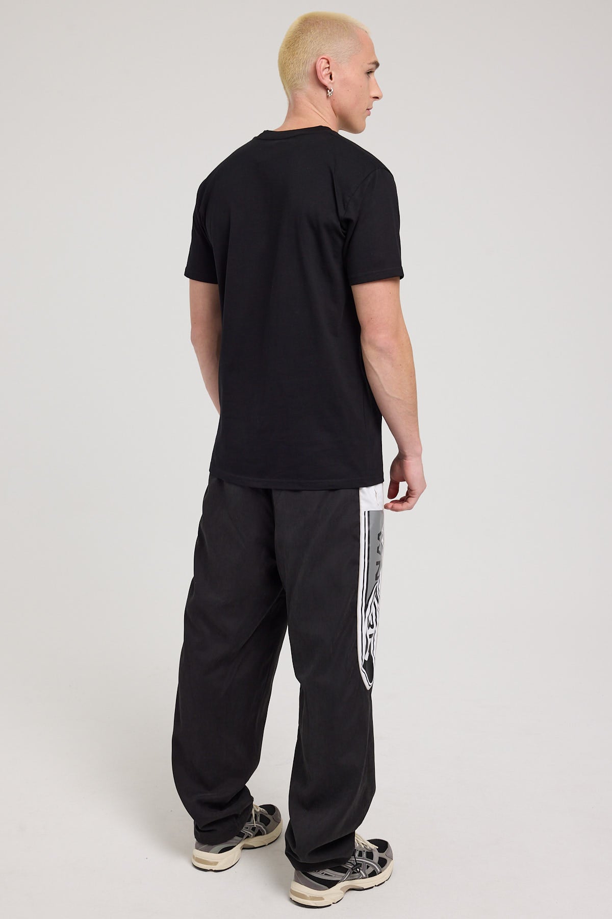 Wndrr Station Sport Trackpant Black/Grey