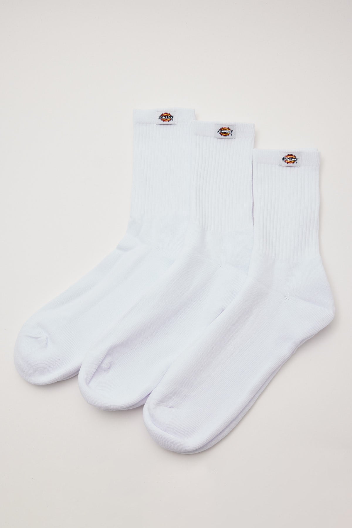 Dickies Classic Label Sock 3pk White