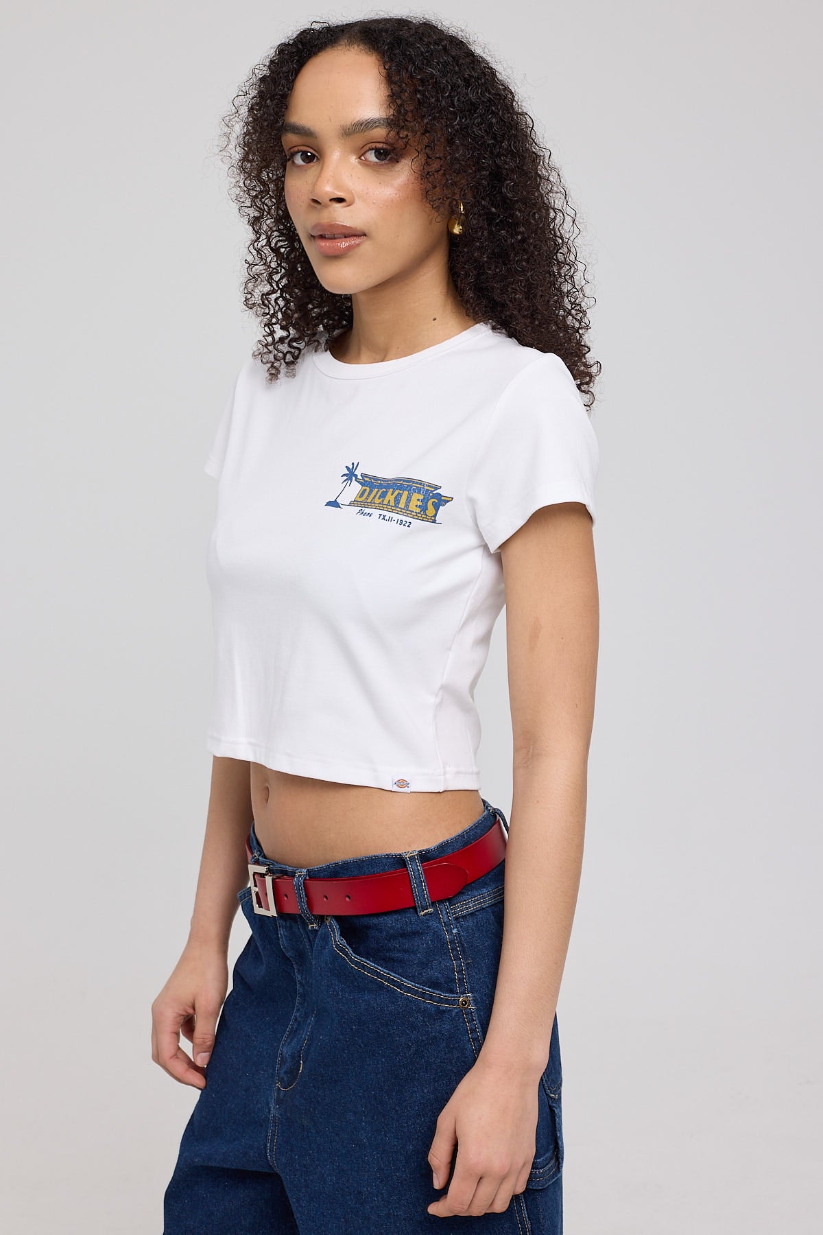 Dickies Diner Tour Tee White