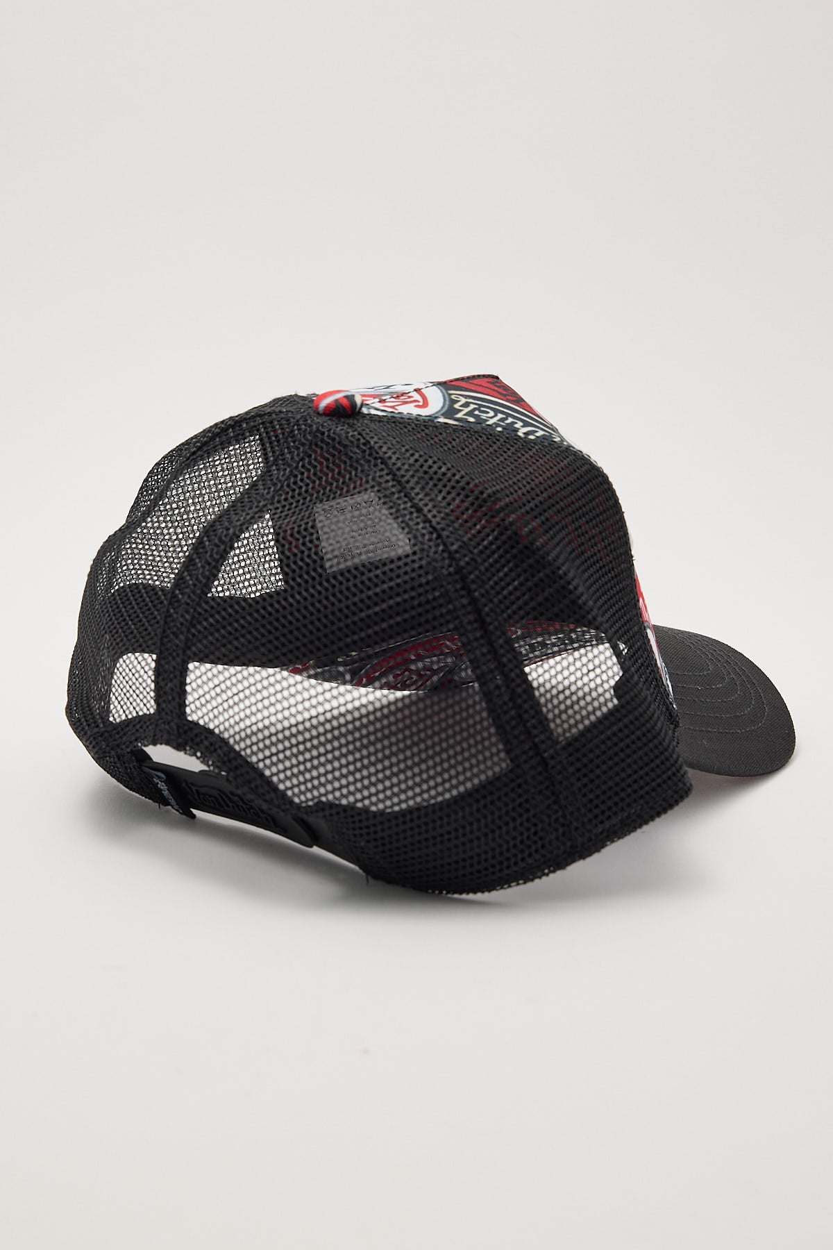 Von Dutch Patch Trucker Hat Black/Red