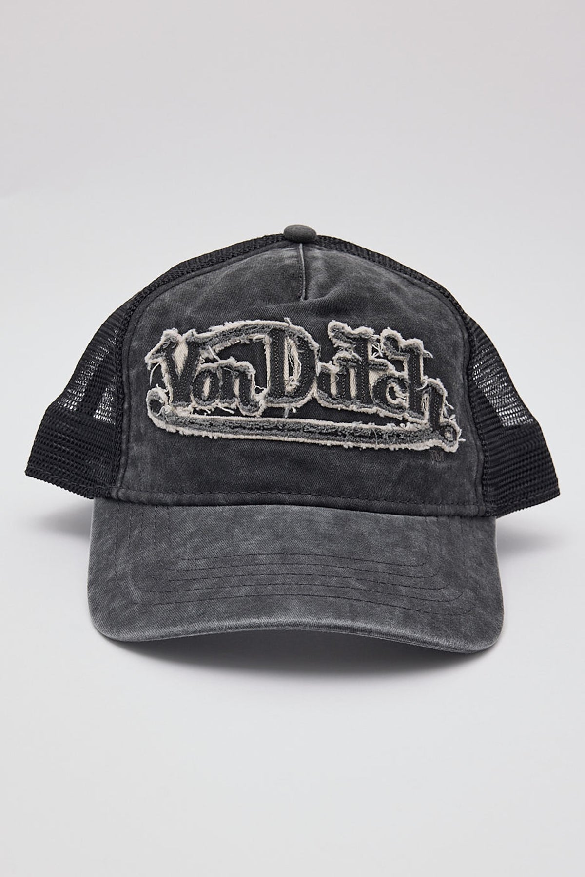 Von Dutch Trucker Hat Washed Grey/Grey