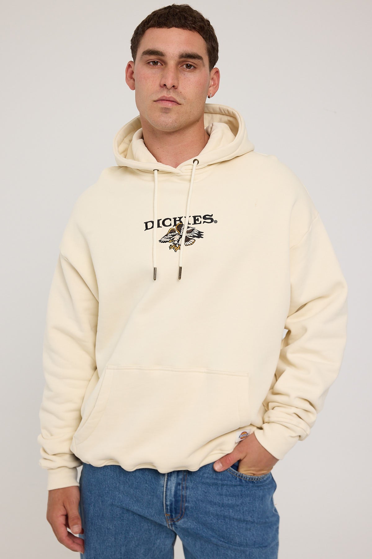 Dickies Eagle Hoodie Bone Bone