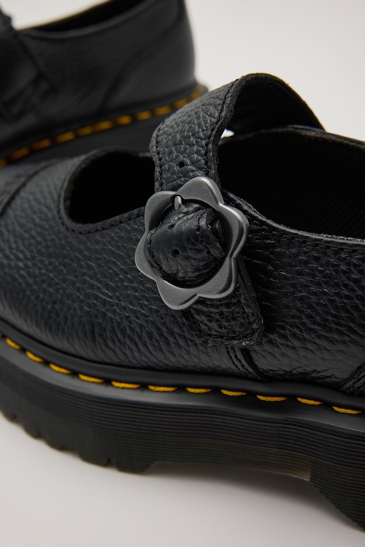 Dr Martens Addina Flower Milled Nappa Black