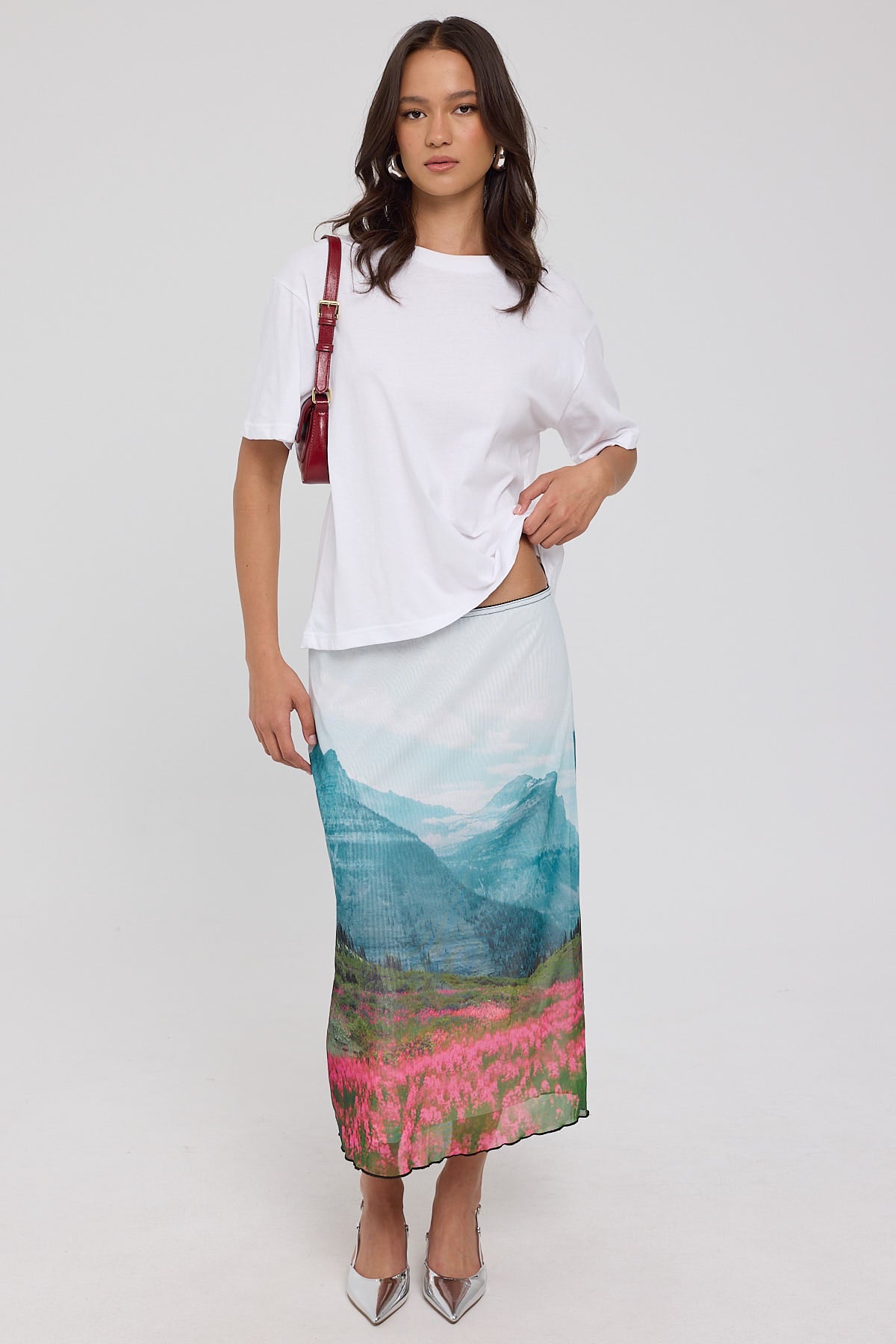 Basic Pleasure Mode Meadow Skirt Multi