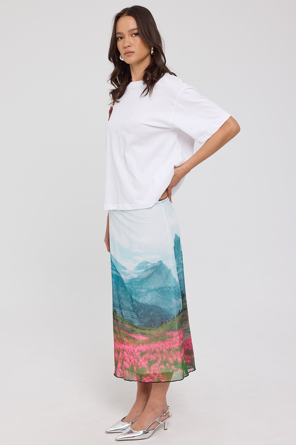 Basic Pleasure Mode Meadow Skirt Multi