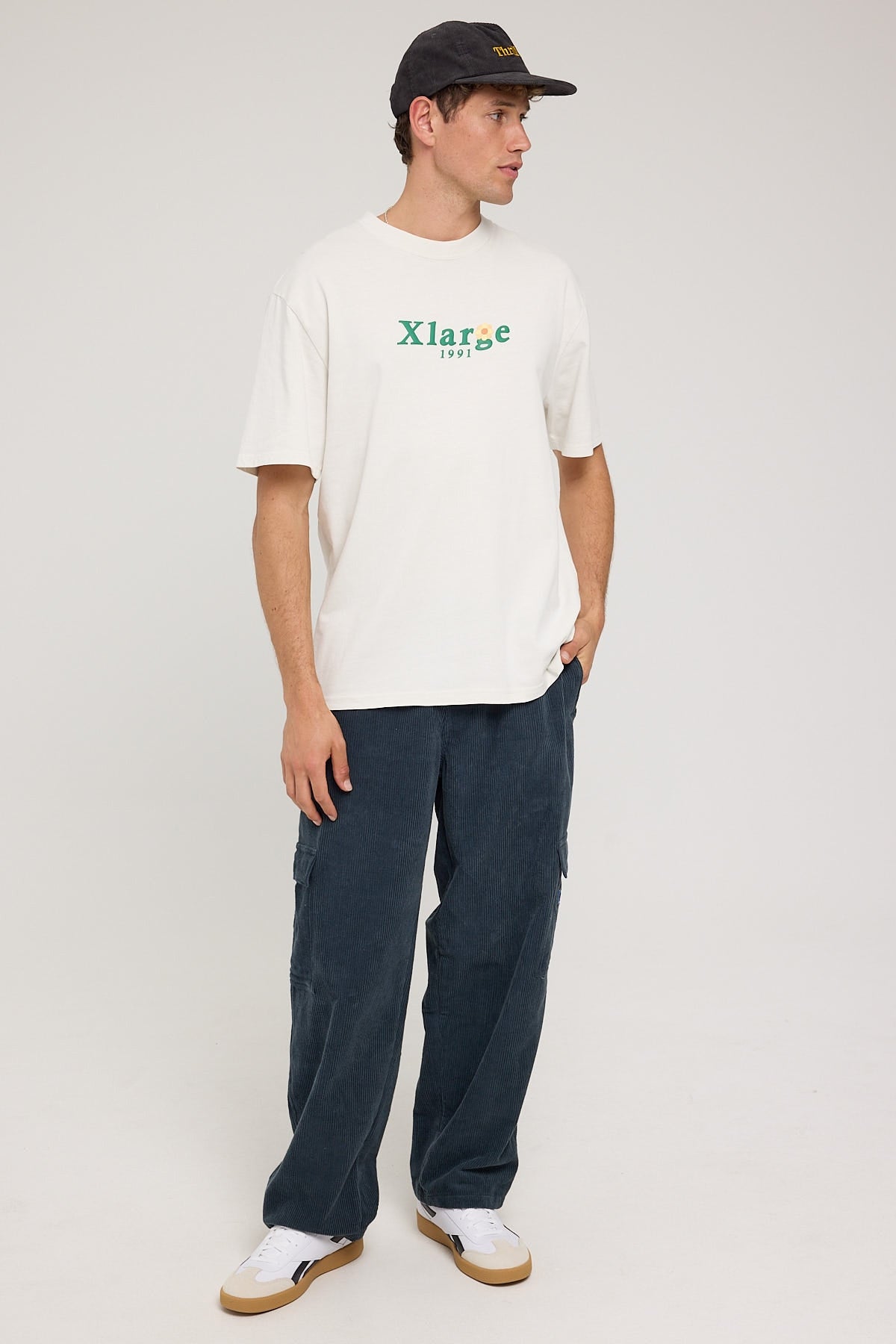 Xlarge Flower 91 SS Tee Pigment White