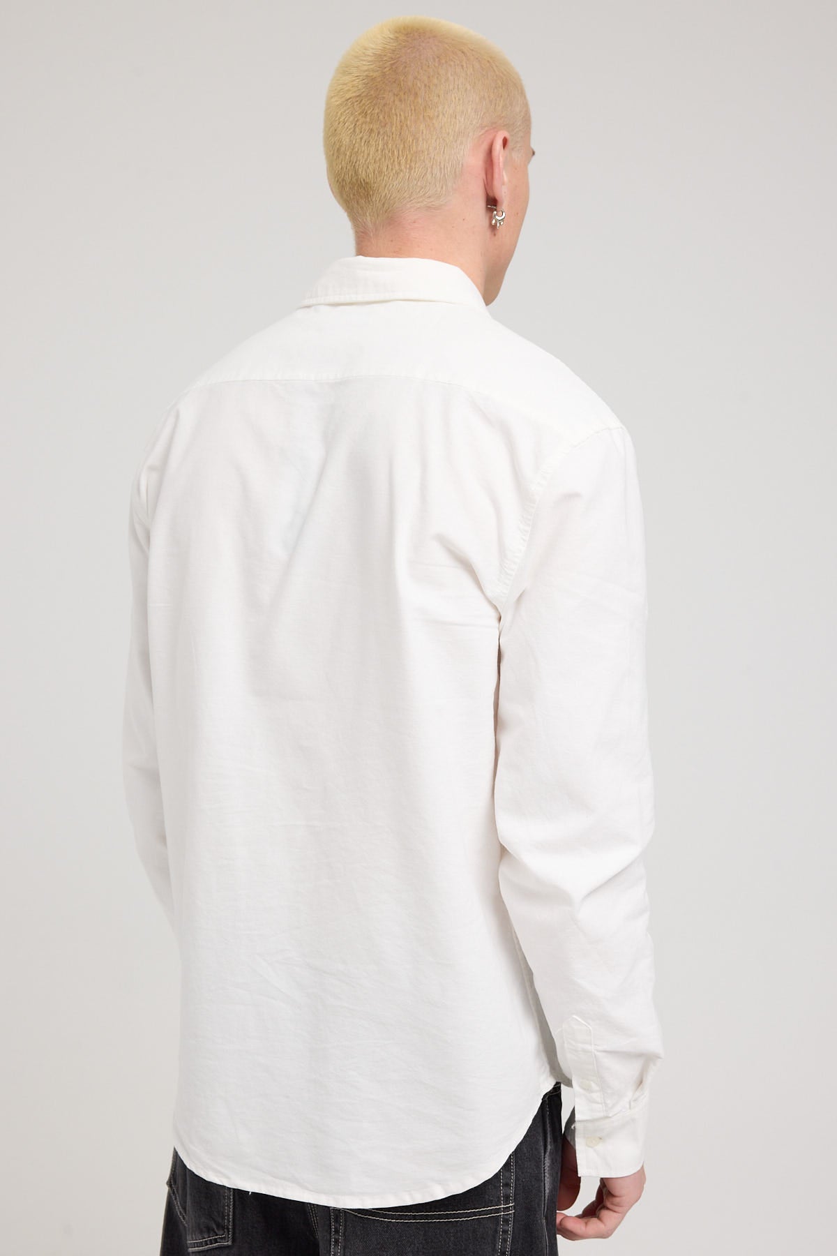 Xlarge Script Oxford LS Shirt White Oxford