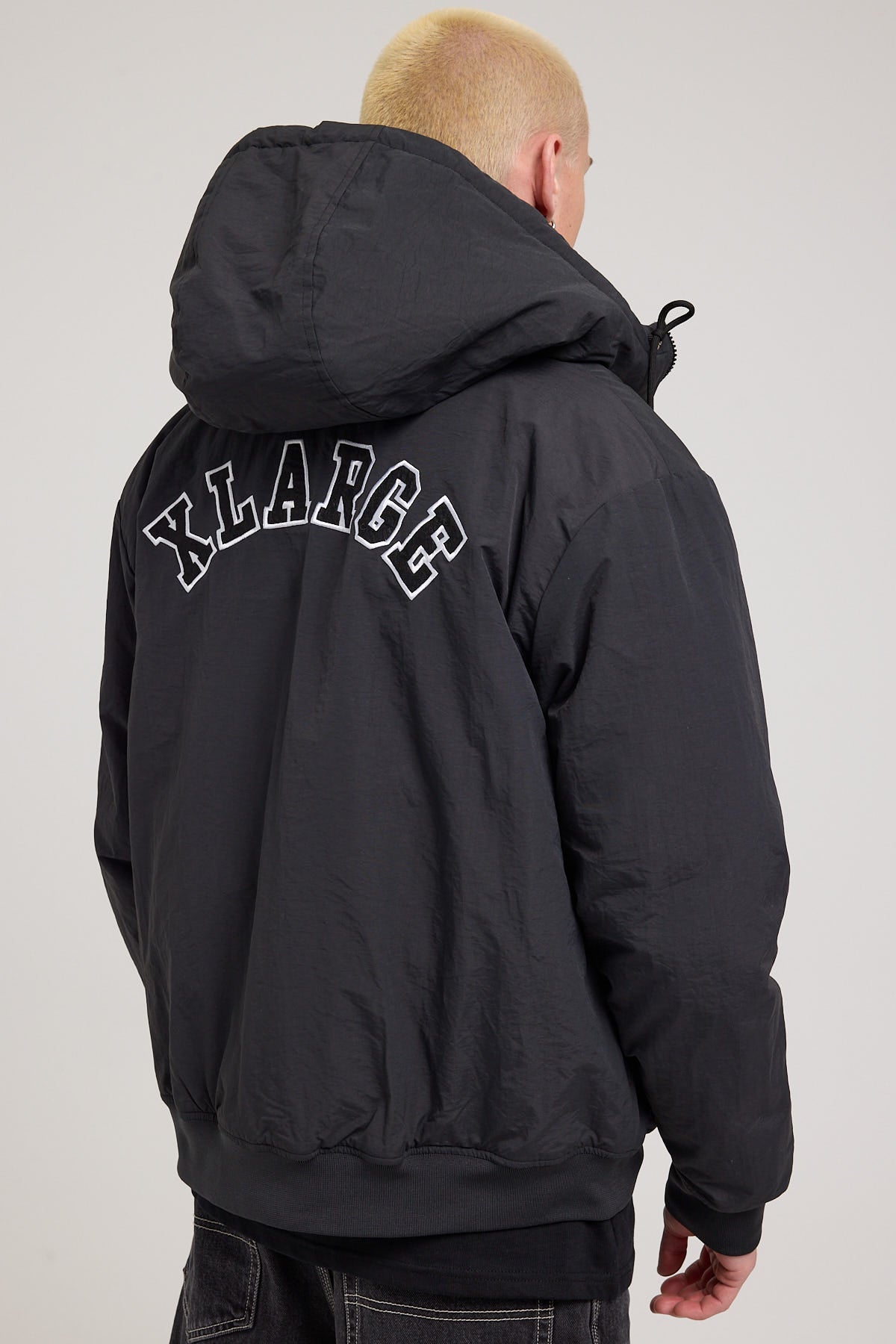 Xlarge Team Nylon Puffer Jacket Black