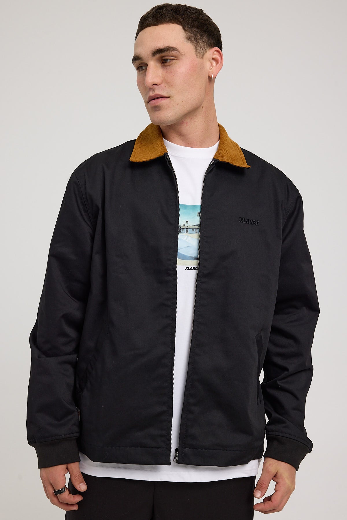 Xlarge Two Tone Work Jacket Black – Universal Store