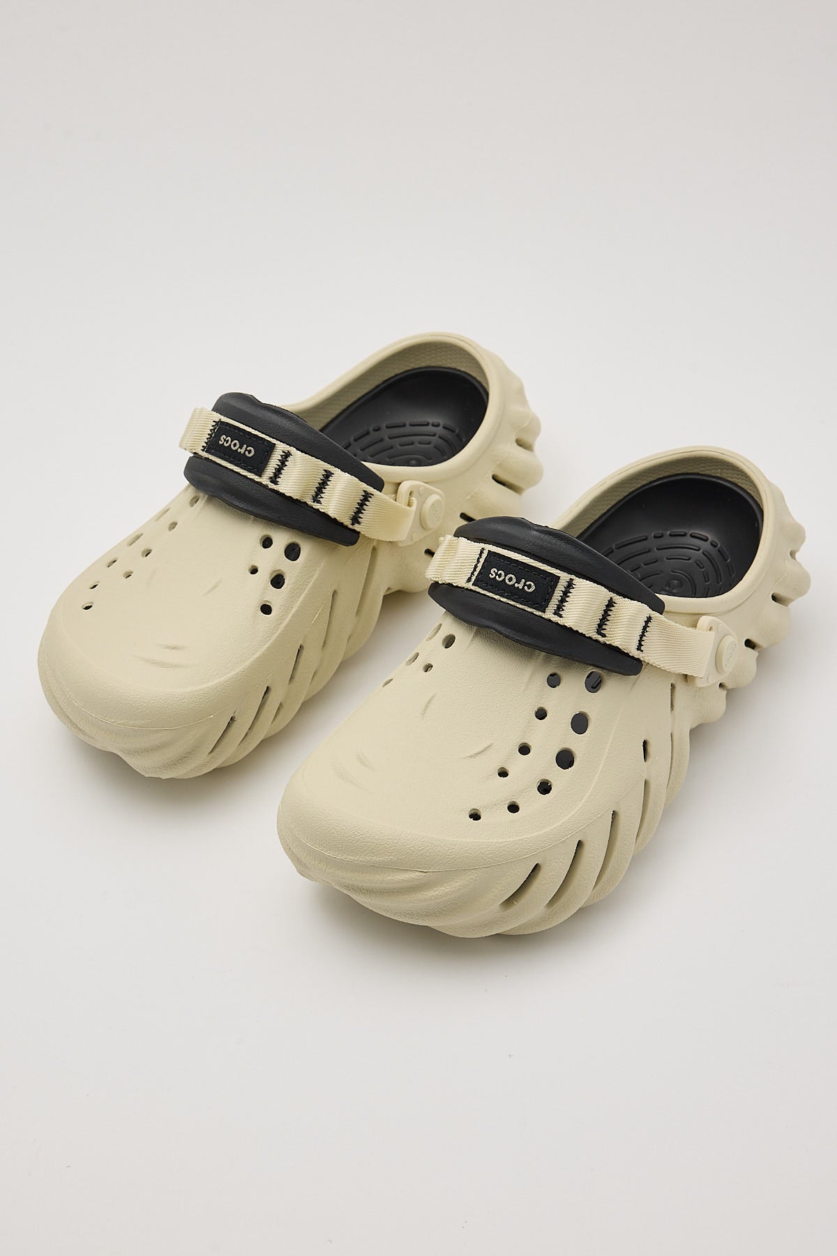 Crocs Echo Clog Bone Black