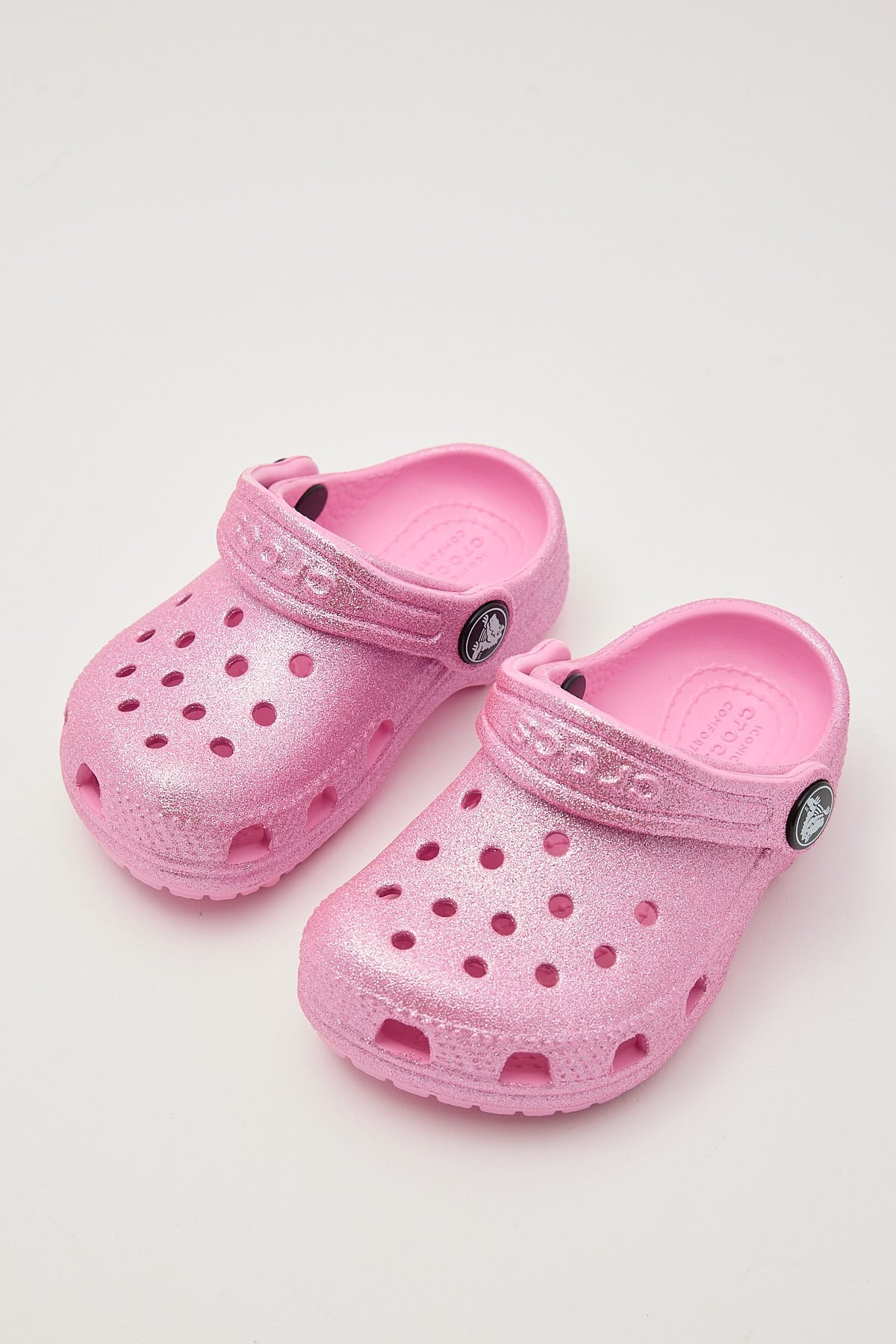 Crocs Classic Clog Toddler Glitter Pink Tweed