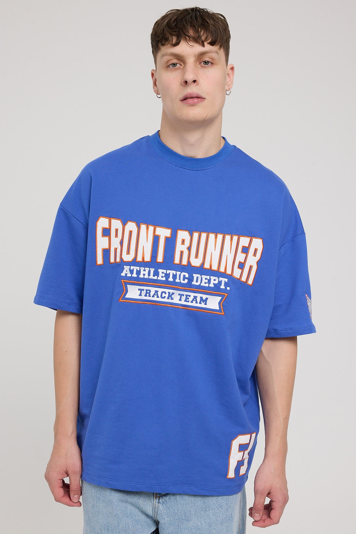 Front Runner Athletic Department Tee COBALT