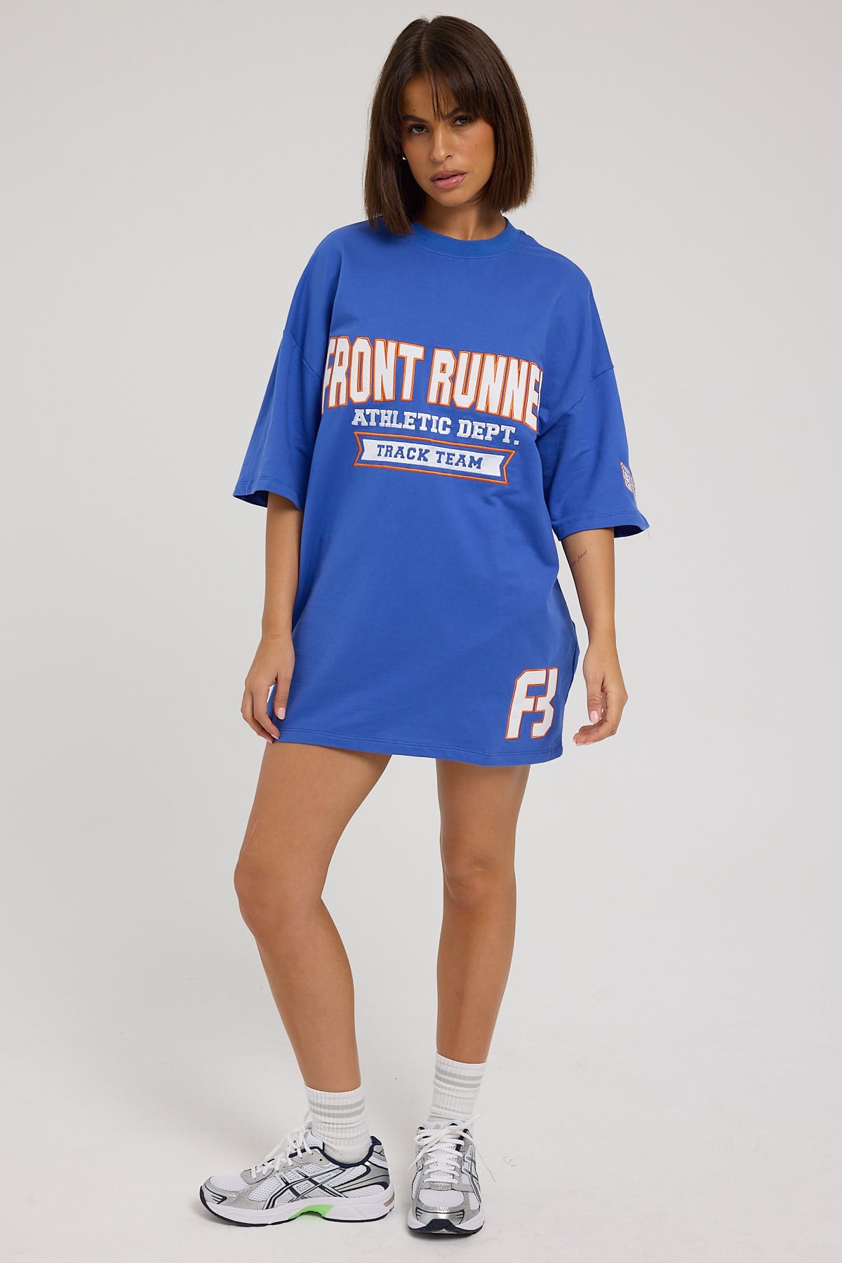 Front Runner Athletic Department Tee COBALT