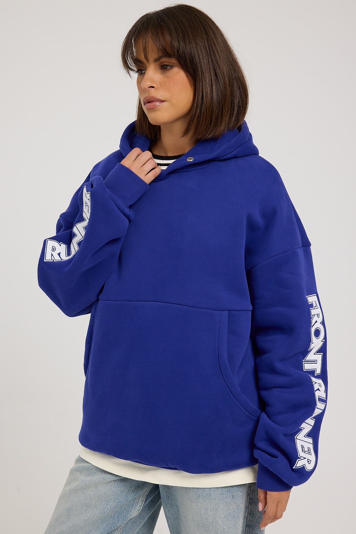 Front Runner FR Winter Academy Hoodie Royal Blue