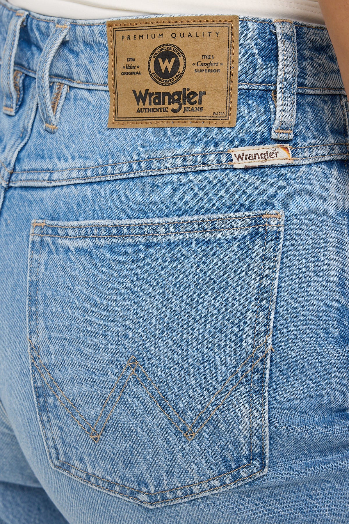 Wrangler Mid Joplin Jean Gemstone Blue