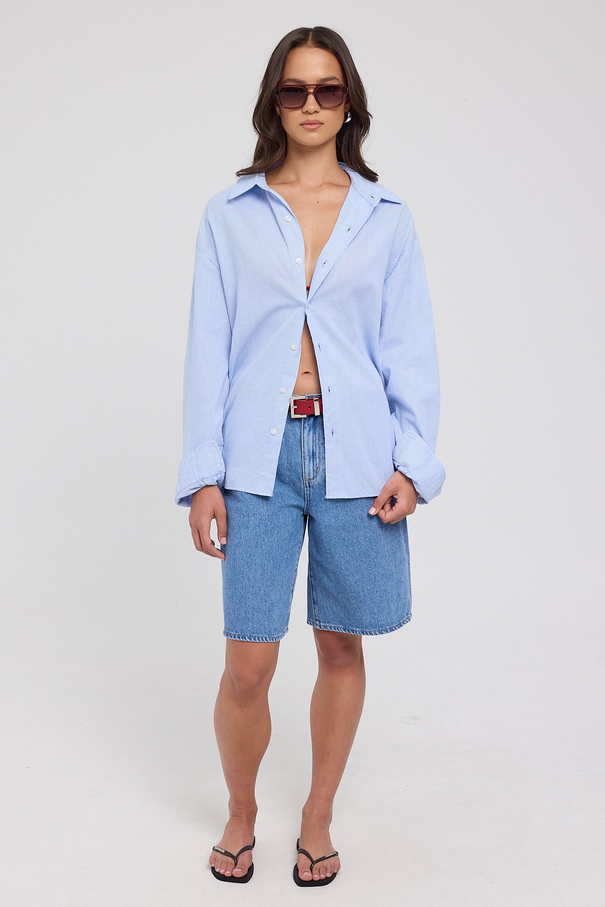 Wrangler Mid Farrah Short Infinite Blue