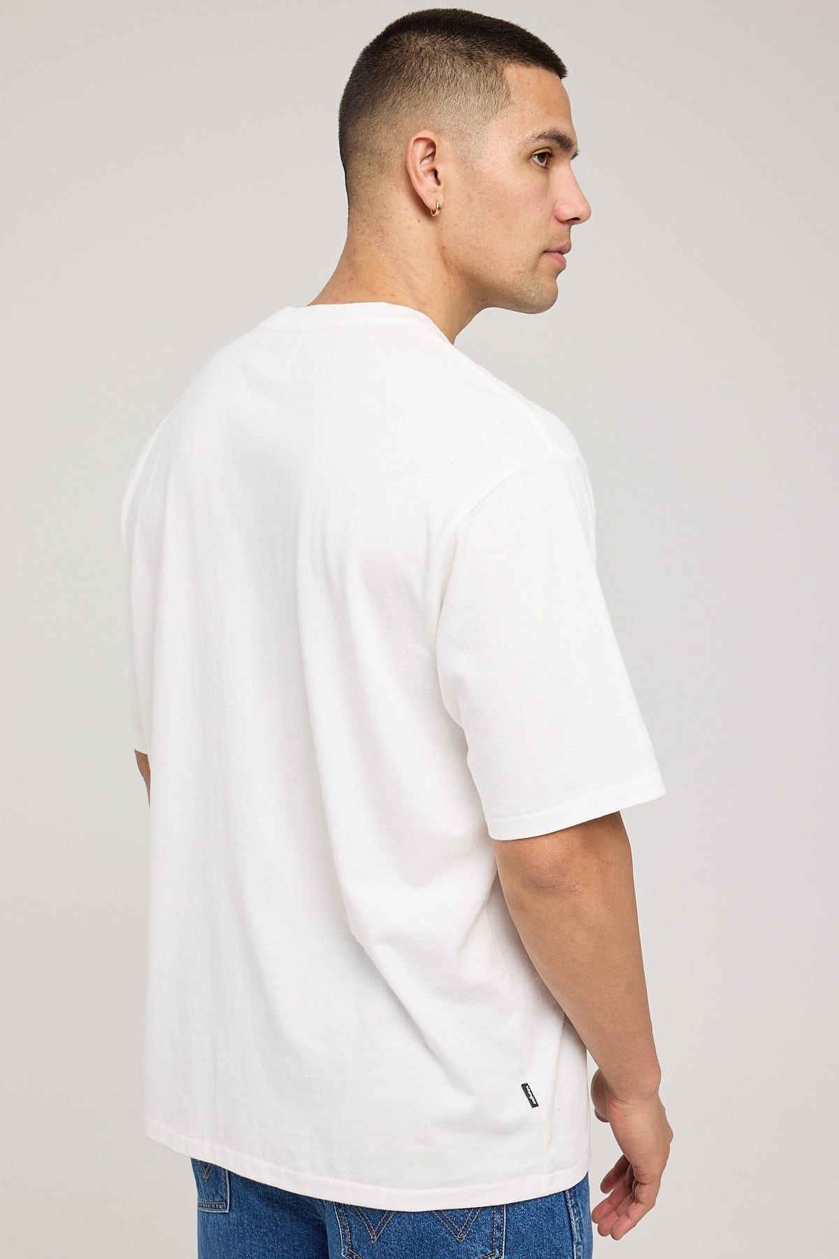 Wrangler Mushie Skacker Tee White