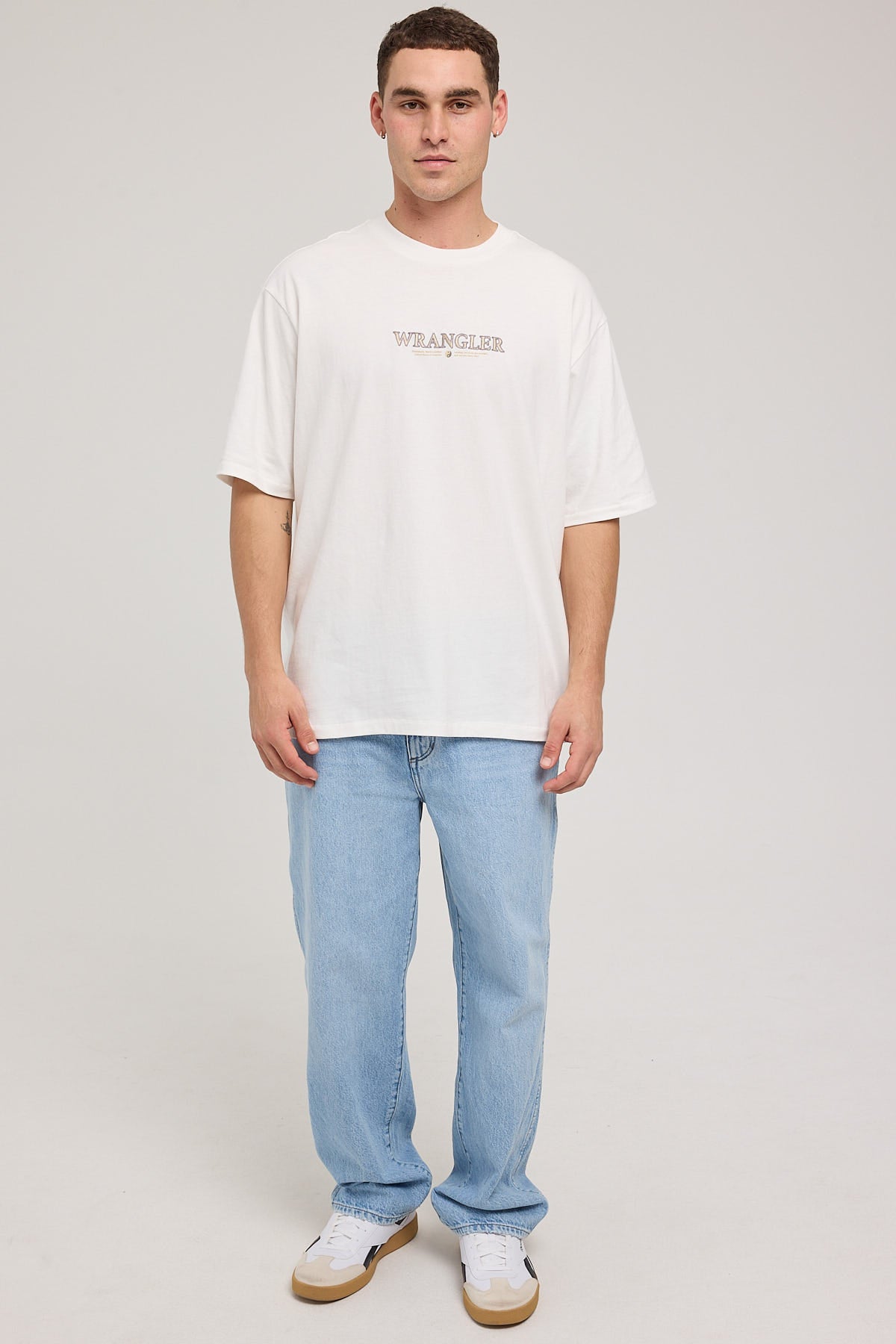 Wrangler Refresh Slacker Tee Vintage Whtie