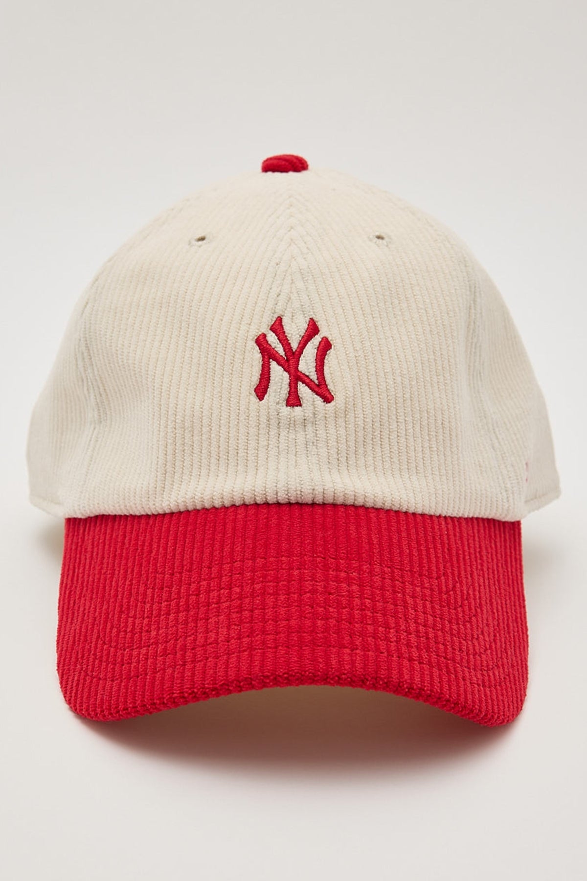 47 Brand Clean Up Corduroy NY Yankees Natural/Red