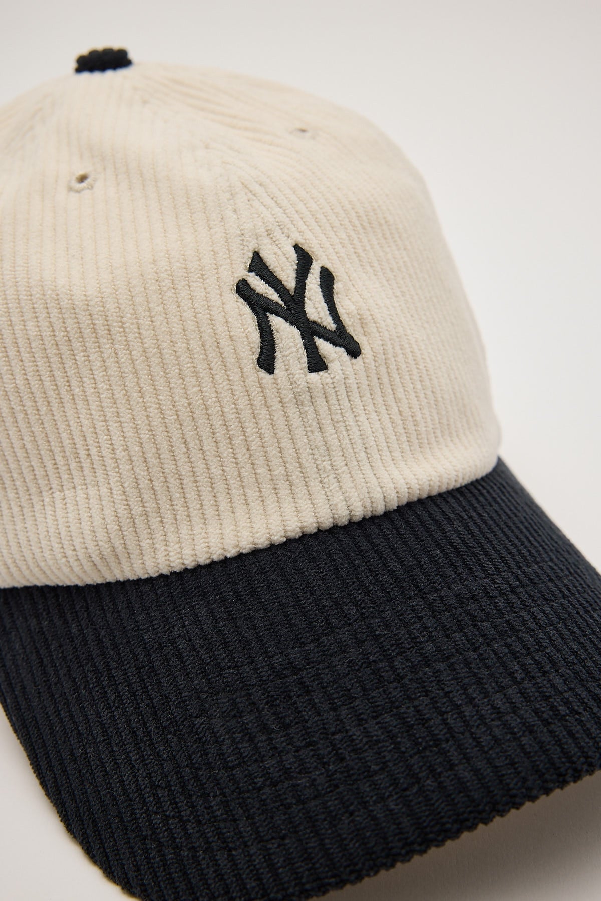 47 Brand Clean Up Corduroy NY Yankees Black/Natural