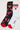 Footies Essendon Bombers Sneaker Sock 2pk Black/White