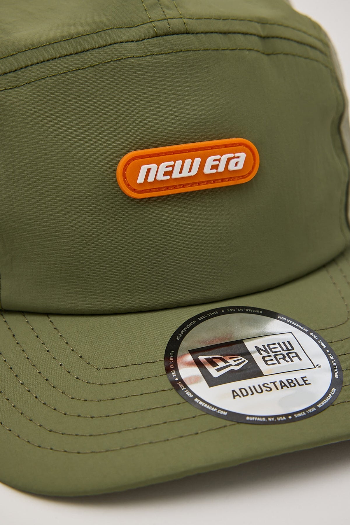 New Era Camper Cap Tonal Olive Green