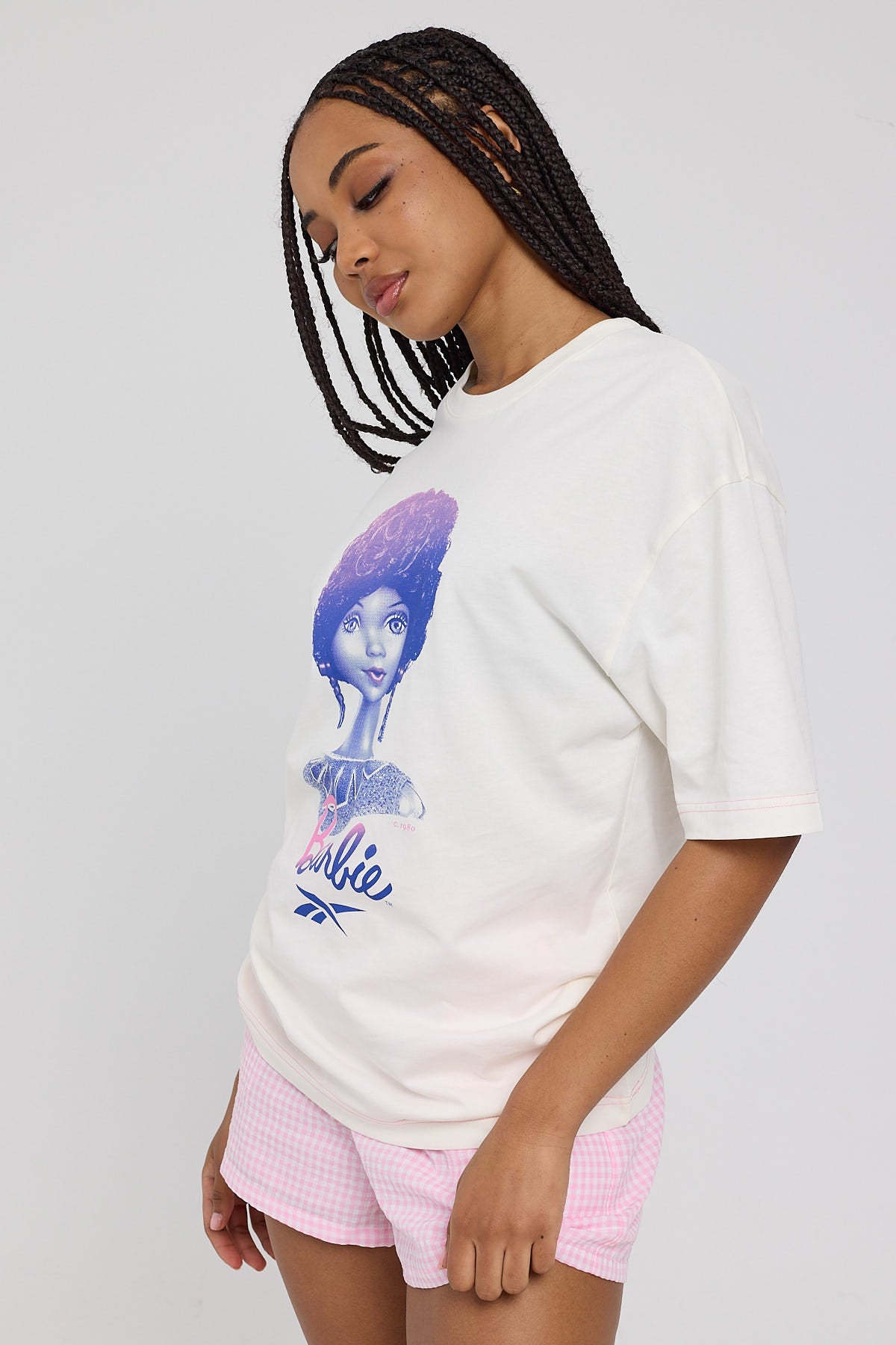 Reebok Reebok x Barbie Graphic Tee Chalk