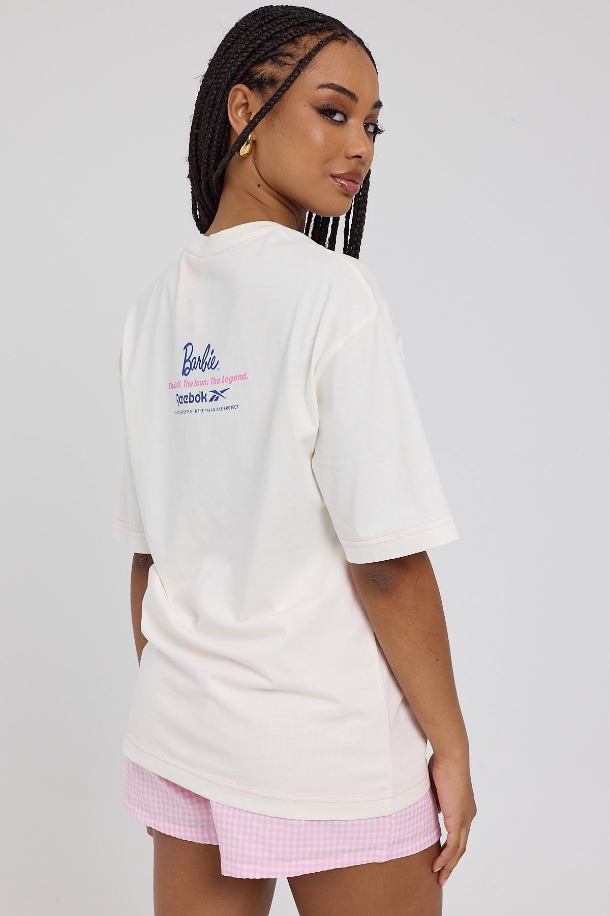 Reebok Reebok x Barbie Graphic Tee Chalk