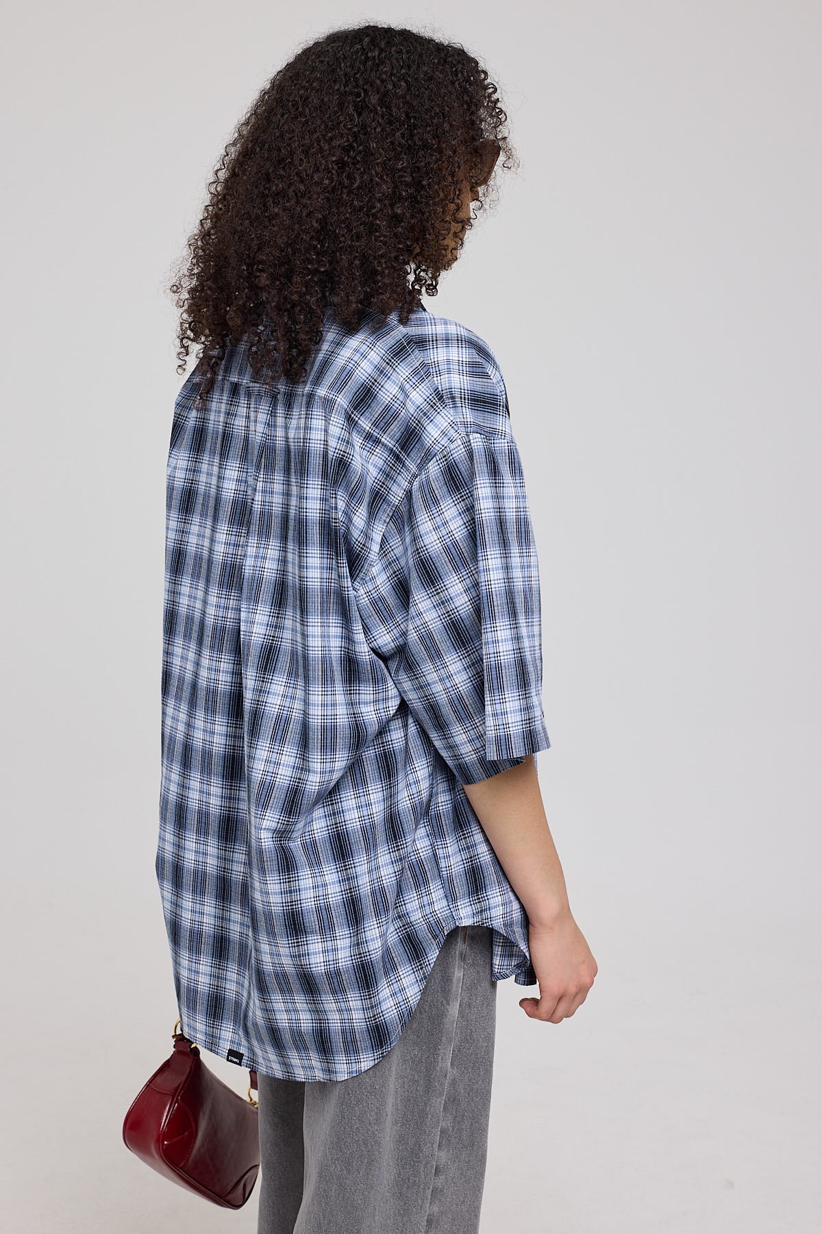 Thrills Friendly Service Plaid Shirt Iceberg