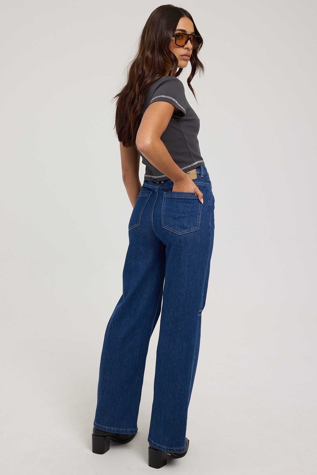 Thrills Cherry Stretch Jean Union Blue