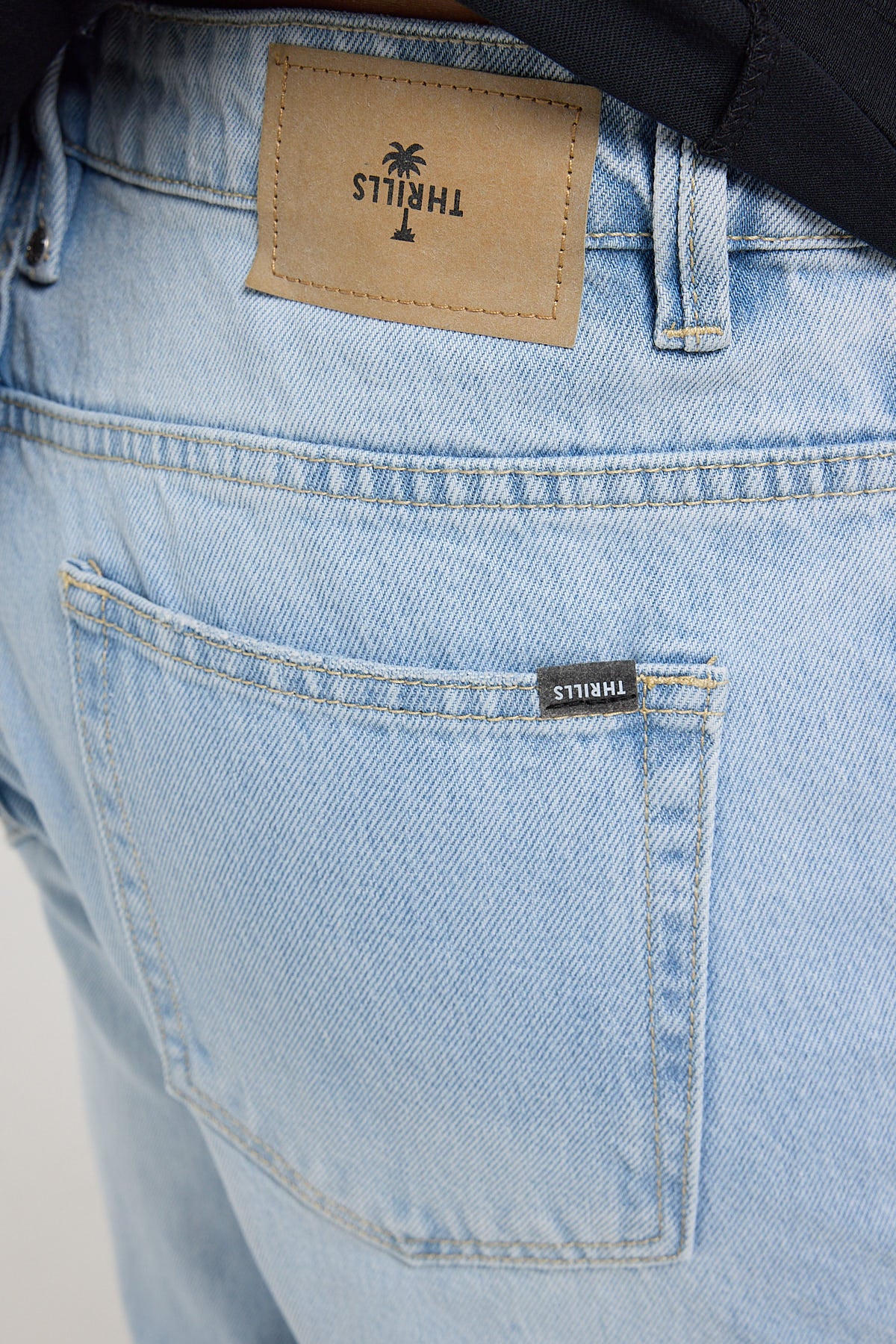 Thrills Slacker Denim Jean Light Ash Blue