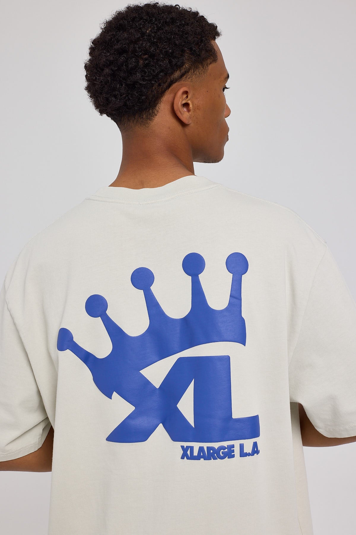 Xlarge XL Crown Boxy SS Tee White