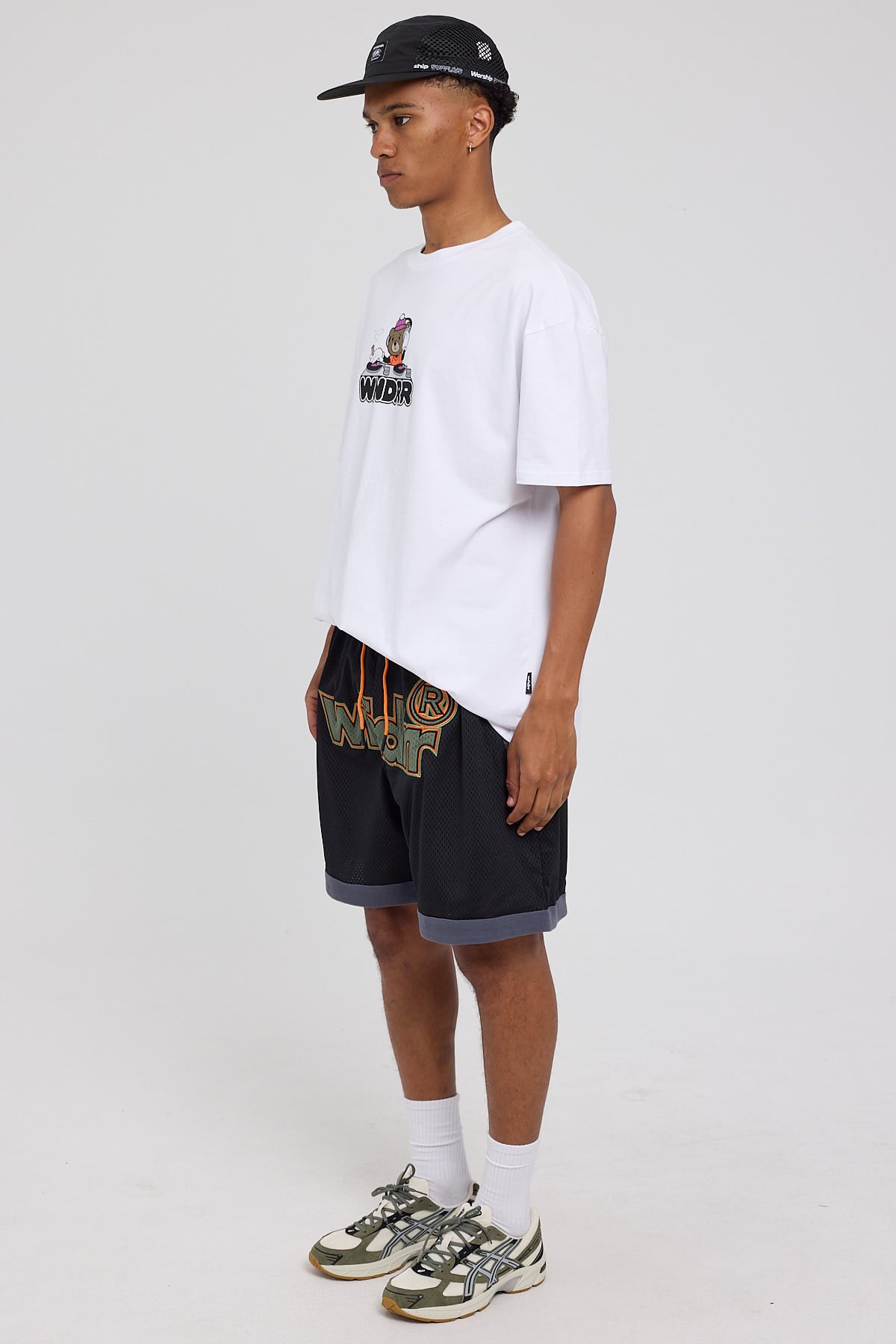 Wndrr Offcut Court Short Black/Green