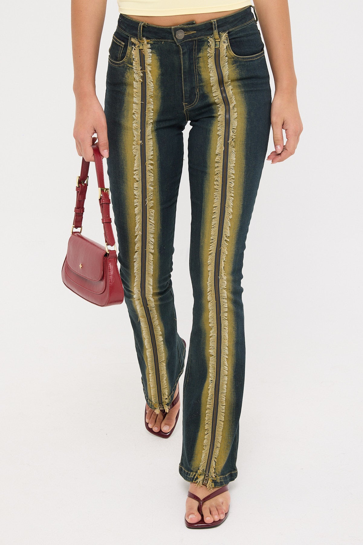 Basic Pleasure Mode Limelight Jeans Multi