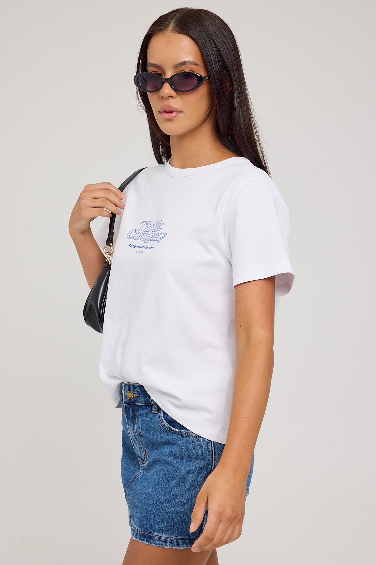 Thrills Perception Relax Tee White