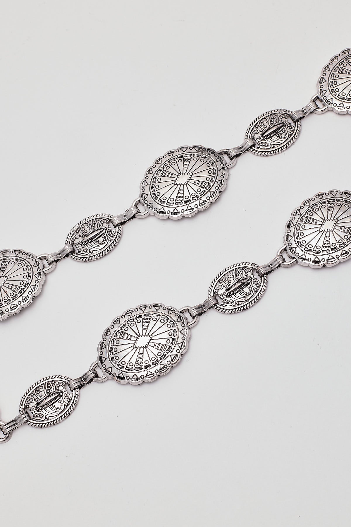 Token Wheel Of Fortune Disk Belt Silver